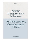 Cover: Artistic Dialogues with Felixstowe - Social Art Publications