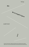 Cover: Die Gleichg&uuml;ltigen unter uns - BoD - Books on Demand