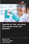 Cover: Qualita di vita correlata alla salute orale nei bambini - Edizioni Sapienza
