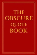 Cover: The Obscure Quote Book - Joe Moran