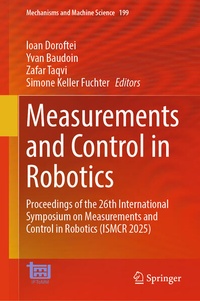 Enlarge image Cover: Measurements and Control in Robotics - Springer