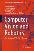 Cover: Computer Vision and Robotics - Springer