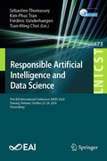 Cover: Responsible Artificial Intelligence and Data Science - Springer