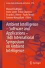Cover: Ambient Intelligence - Software and Applications - 16th International Symposium on Ambient Intelligence - Springer