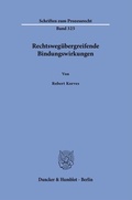 Bild: Rechtswegübergreifende Bindungswirkungen - Duncker & Humblot