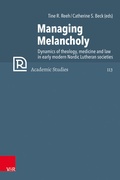 Cover: Managing Melancholy - Vandenhoeck & Ruprecht