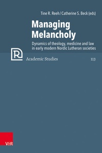 Enlarge image Cover: Managing Melancholy - Vandenhoeck & Ruprecht