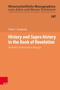 Cover: History and Supra-history in the Book of Revelation - Vandenhoeck & Ruprecht