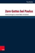 Abbildung von: Zorn Gottes bei Paulus - Vandenhoeck & Ruprecht