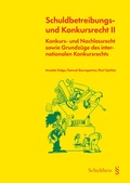 Cover: Schuldbetreibungs- und Konkursrecht II - Schulthess Juristische Medien