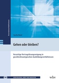 Cover: Gehen oder bleiben? - wbv Media