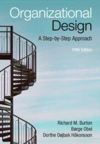 Enlarge image Cover: Organizational Design - Cambridge University Press