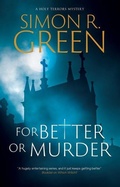 Cover: For Better or Murder - Severn House