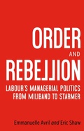 Cover: Order and Rebellion - Manchester University Press