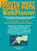 Cover: South West Coast Path WalkPlanner - Lodging Edition - East Sheet - Guide Editors