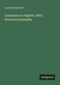 Cover: Companion to Algebra. With Numerous Examples - Antigonos Verlag