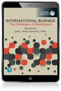 Cover: International Business: The Challenges of Globalization, Global Edition - Pearson Education Limited