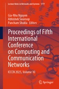 Cover: Proceedings of Fifth International Conference on Computing and Communication Networks - Springer