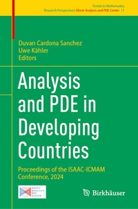 Enlarge image Cover: Analysis and PDE in Developing Countries - Birkhäuser