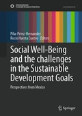 Cover: Social Well-Being and the challenges in the Sustainable Development Goals - Springer