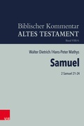 Cover: 2 Samuel 21-24 - Vandenhoeck & Ruprecht