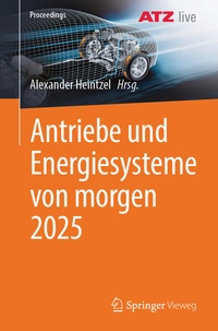 Bild vergrößern Bild: Elektrische Antriebe und Energiesysteme 2025 - Springer Vieweg