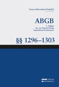 Cover: Gro&szlig;kommentar zum ABGB - Klang Kommentar - Verlag &Ouml;sterreich
