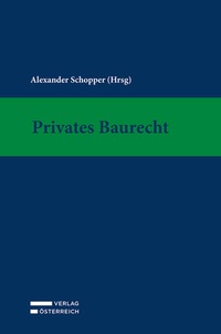 Enlarge image Cover: Privates Baurecht - Verlag Österreich