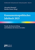Cover: Konsumentenpolitisches Jahrbuch 2025 - Verlag &Ouml;sterreich