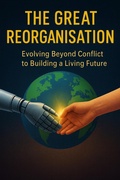 Cover: The Great Reorganisation - Evolving Beyond Conflict to Building a Living Future - Ylia Callan