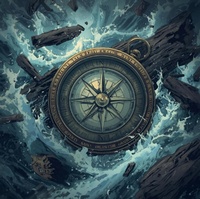 Enlarge image Cover: Compass Of Storms - Aaron Tracy