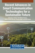 Cover: Recent Advances in Smart Communication Technologies for a Sustainable Future - Igi Global Scientific Publishing
