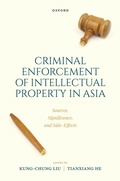 Cover: Criminal Intellectual Property Enforcement in Asia - Oxford University Press