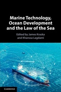Cover: Marine Technology, Ocean Development and the Law of the Sea - Cambridge University Press