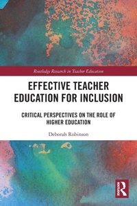 Enlarge image Cover: Effective Teacher Education for Inclusion - Routledge
