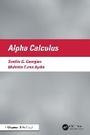 Cover: Alpha Calculus - CRC Press