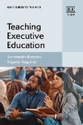 Cover: Teaching Executive Education - Edward Elgar Publishing
