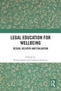 Cover: Legal Education for Wellbeing - Routledge
