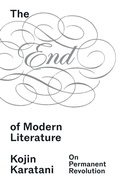 Cover: The End of Modern Literature - Verso Books