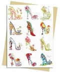 Cover: Sally King Design: The Art of the Shoe Greeting Card Pack - Flame Tree Publishing