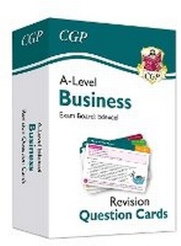 Enlarge image Cover: New A-Level Business Edexcel Revision Question Cards - Coordination Group Publications Ltd (CGP)