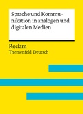 Cover: Sprache und Kommunikation in analogen und digitalen Medien - Reclam