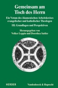 Cover: Gemeinsam am Tisch des Herrn III - Vandenhoeck & Ruprecht