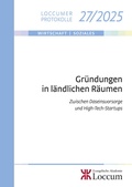 Cover: Gr&uuml;ndungen in l&auml;ndlichen R&auml;umen - Evangelische Akademie Loccum