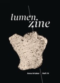 Cover: Lumen Zine Heft 14: Anna Artaker - Schlebr&uuml;gge.Editor