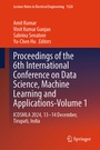 Cover: Proceedings of the 6th International Conference on Data Science, Machine Learning and Applications- Volume 1 - Springer