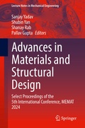 Cover: Advances in Materials and Structural Design - Springer