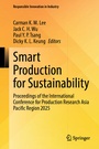 Cover: Smart Production for Sustainability - Springer