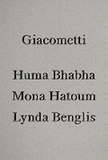 Cover: Encounters: Giacometti - Barbican Art Gallery
