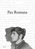 Cover: Pax Romana. In 2 Volumes.Vol.2. Princeton Slavic Series. - ISIA Media Verlag